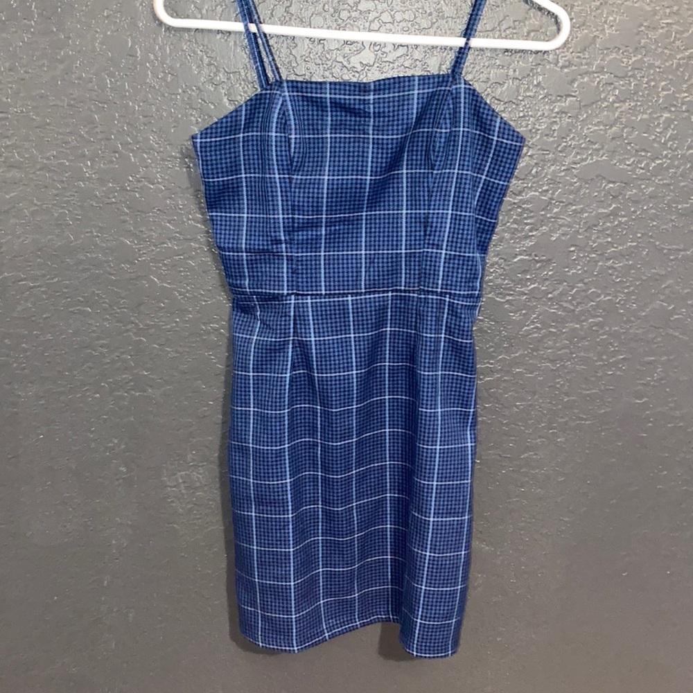 Plaid Mini Dress